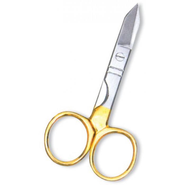 Nail Scissor. Half Gold.